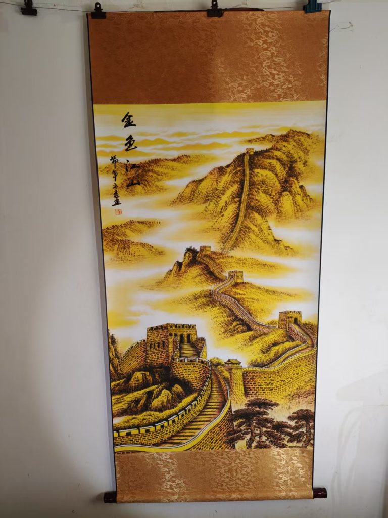 图片[1]-王豪《金色江山》-嘉诚艺术