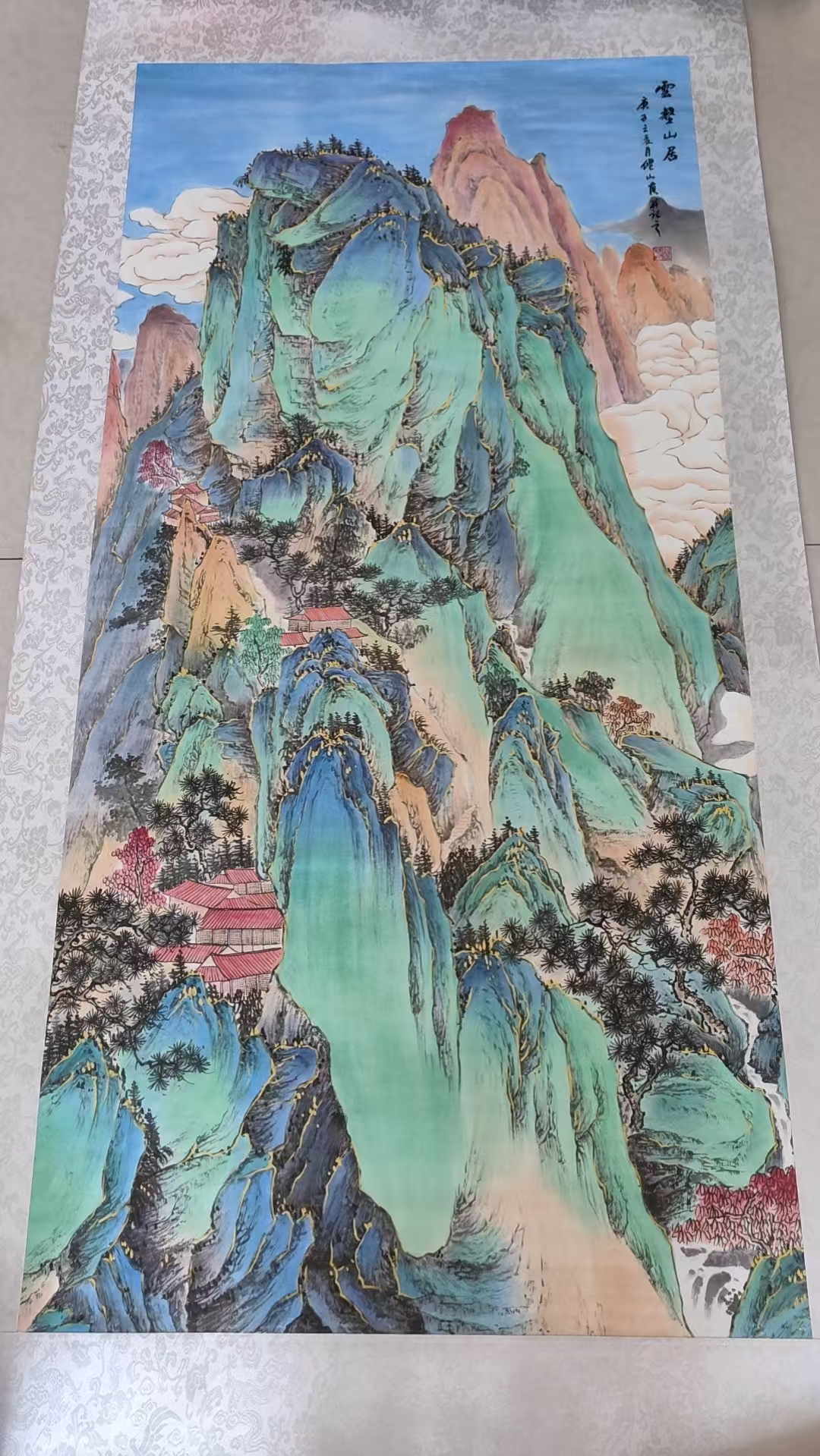张大千《云壑山居》-嘉诚艺术