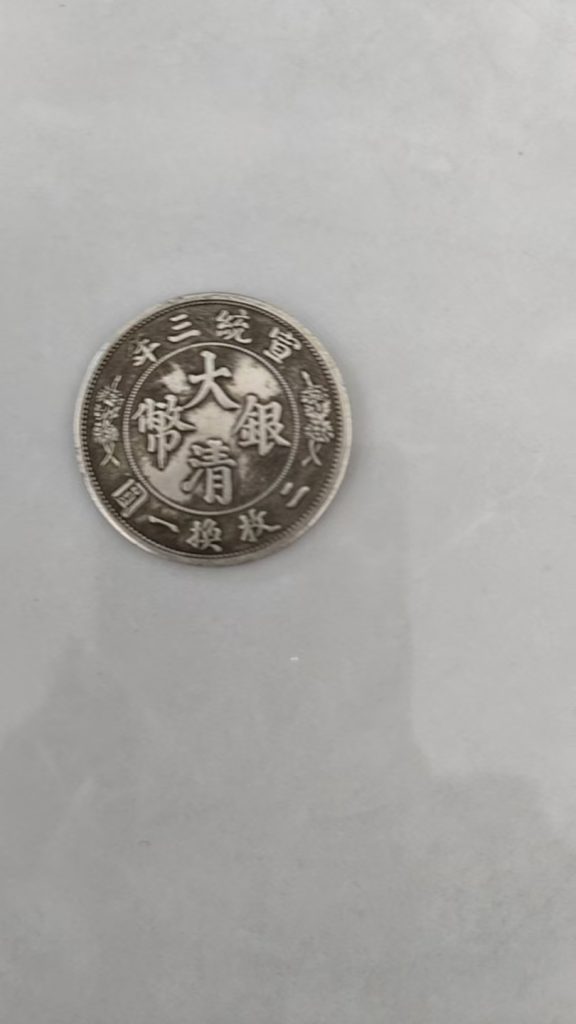 图片[1]-宣统三年伍角（二枚换一圆）-嘉诚艺术