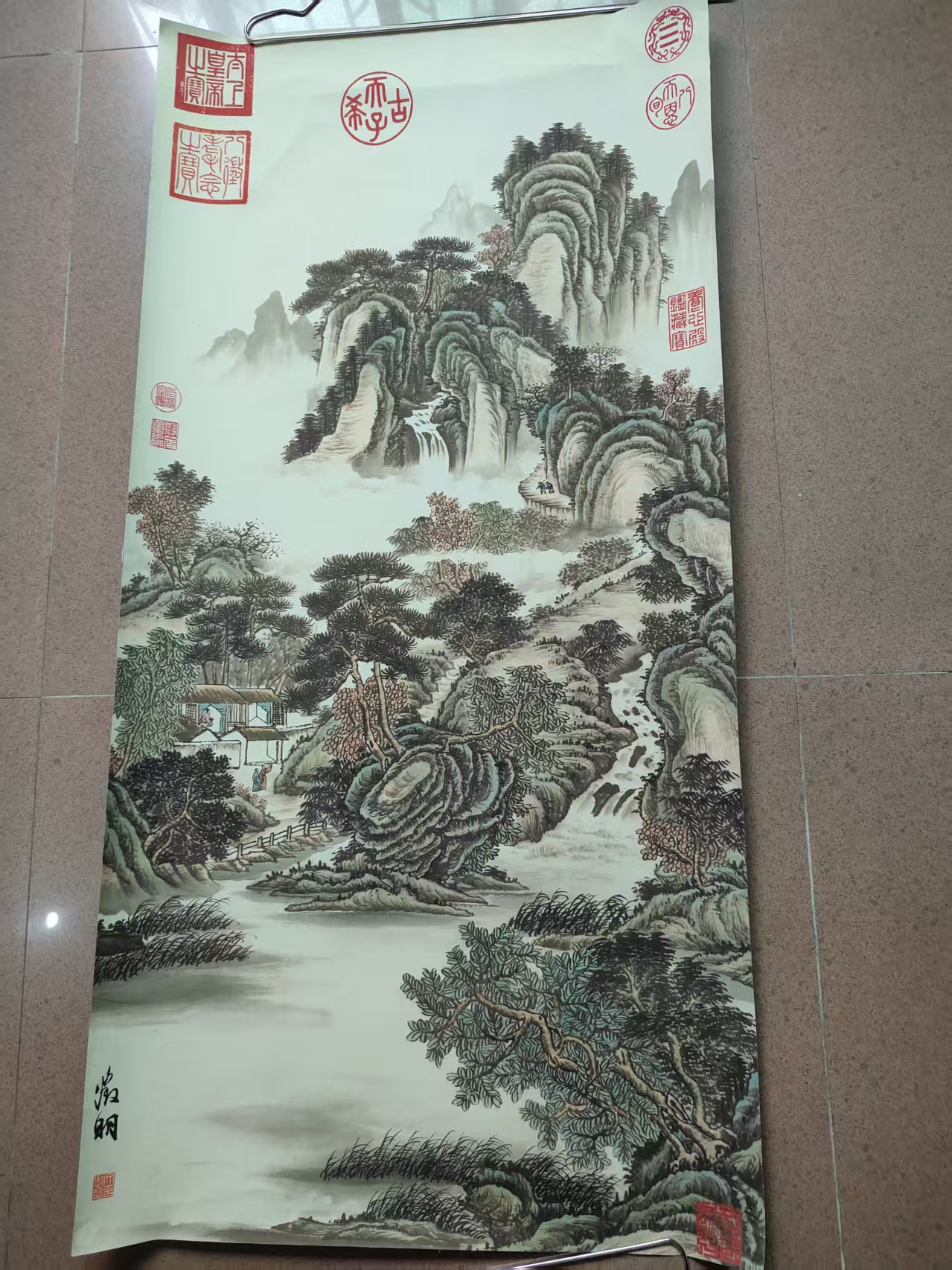 文徵明《山水图》-嘉诚艺术