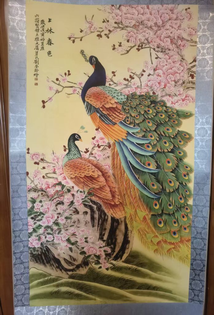 图片[1]-刘奎龄《上林春色》-嘉诚艺术