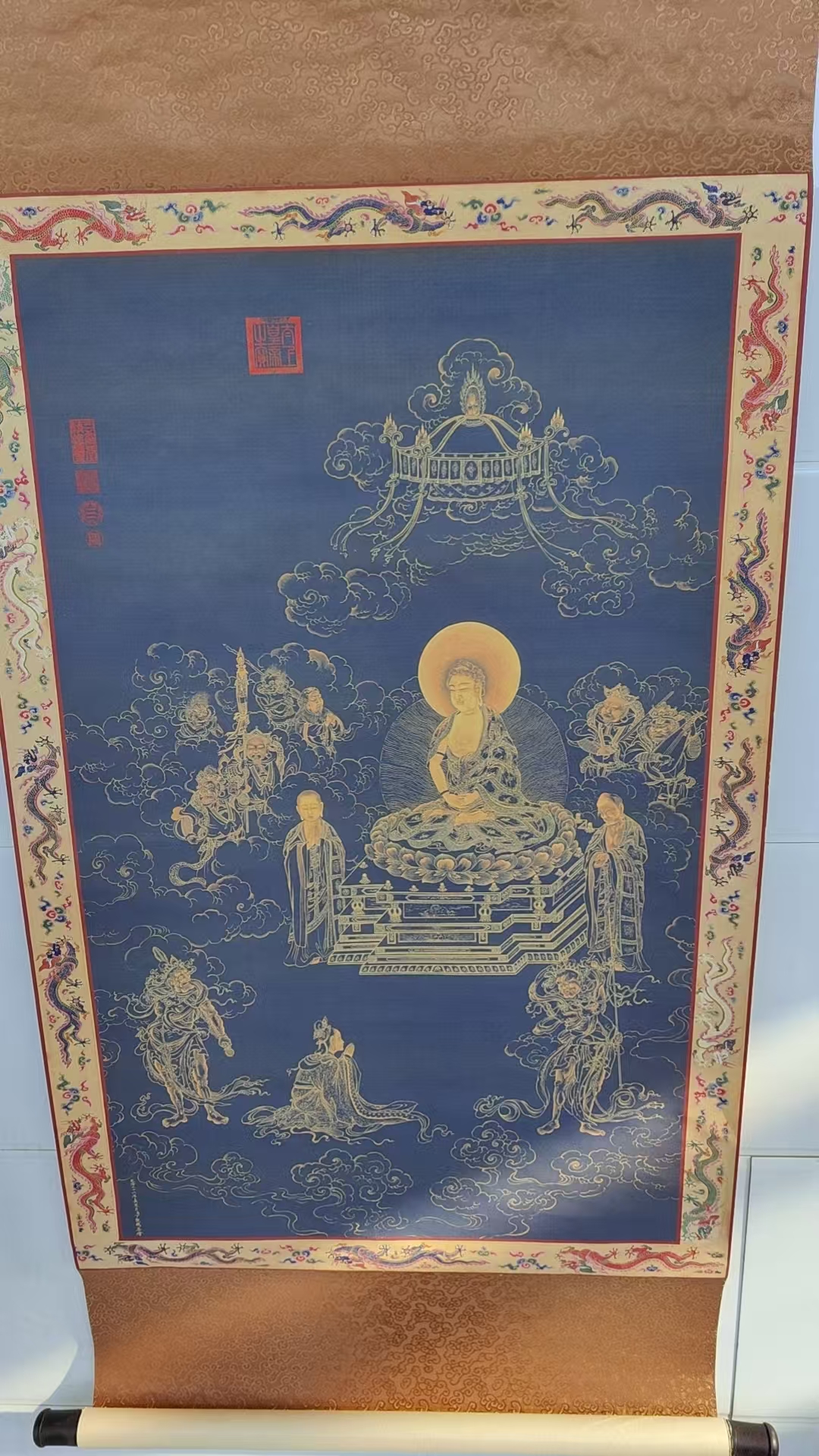 丁观鹏《无量寿佛》-嘉诚艺术