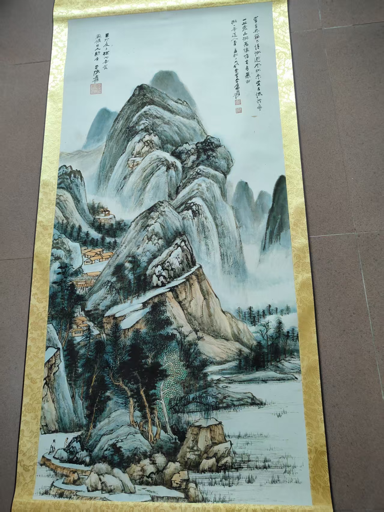 张大千《山水图》-嘉诚艺术