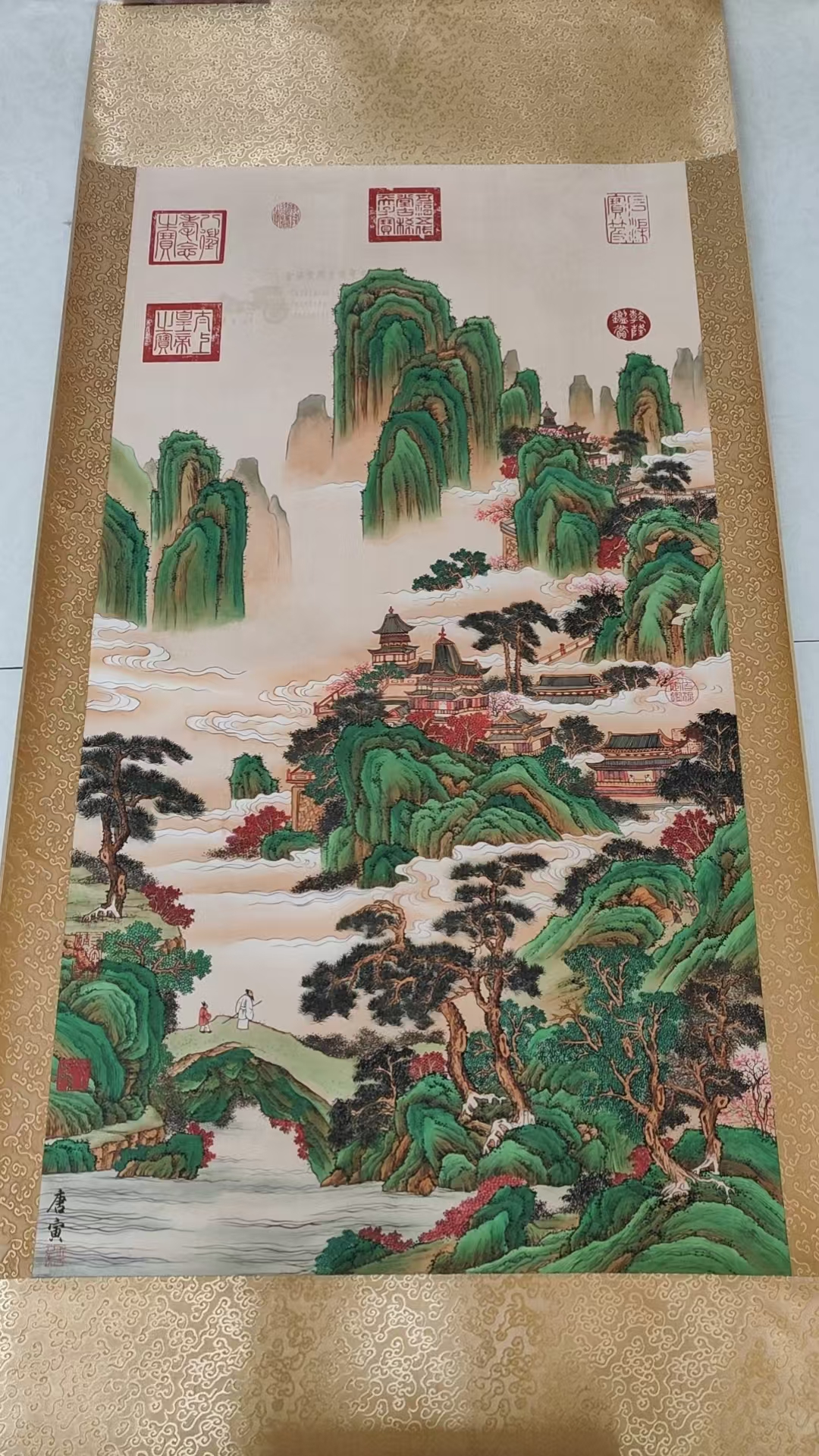 唐寅《人间仙境》-嘉诚艺术