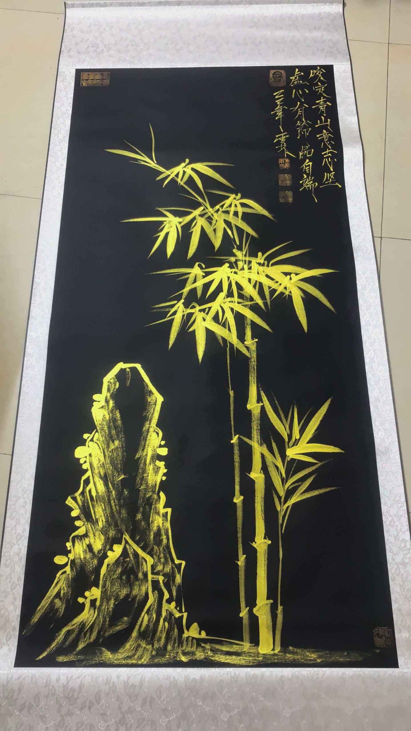 雨林《竹报平安》-嘉诚艺术
