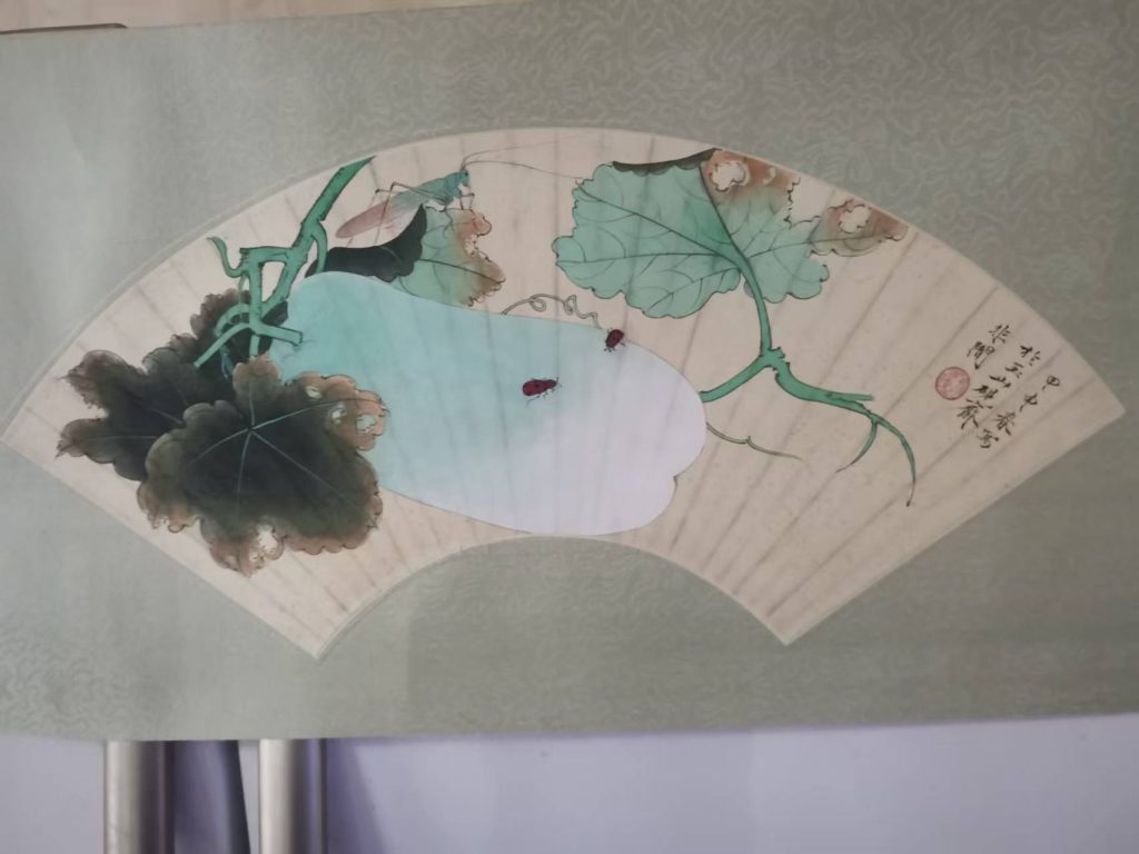 图片[1]-于非闇《瓜果虫草图》-嘉诚艺术