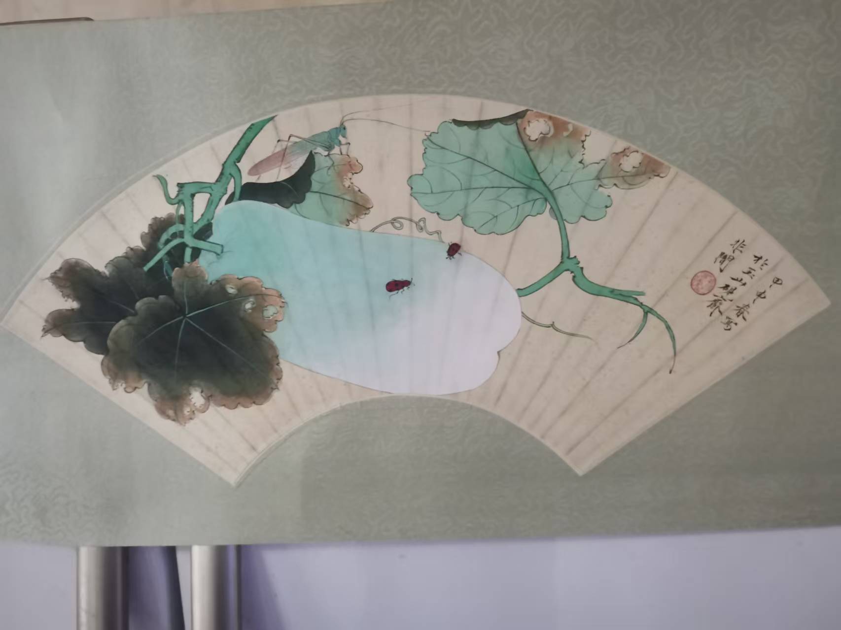 于非闇《瓜果虫草图》-嘉诚艺术