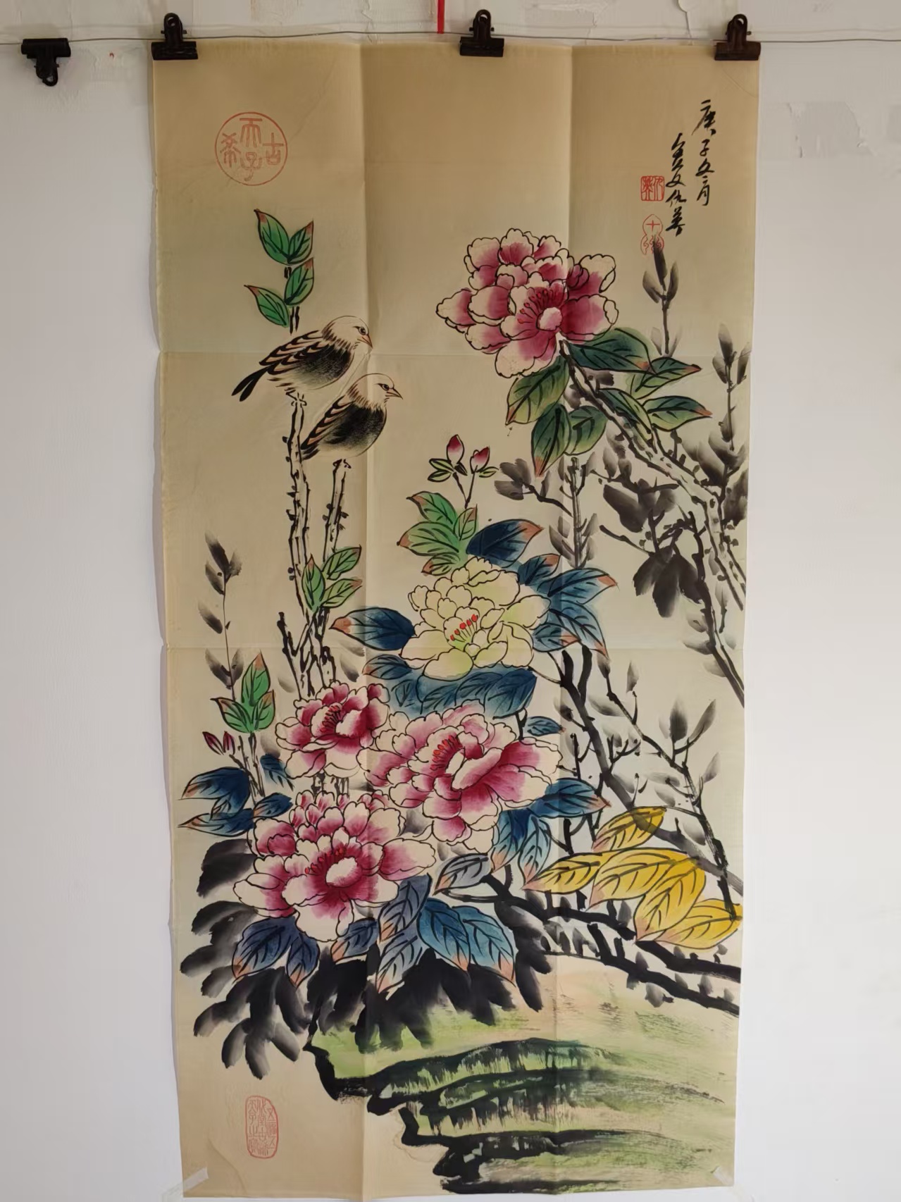 唐寅《花鸟图》-嘉诚艺术