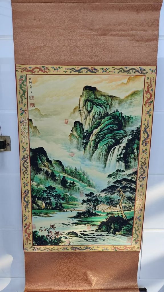 图片[1]-宋文治《山水图》-嘉诚艺术