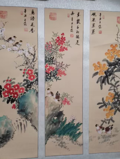 张巨富《花鸟图》