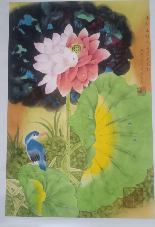 张巨富《花鸟图》-嘉诚艺术
