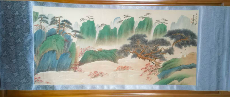 张大千《漫川布景》-嘉诚艺术