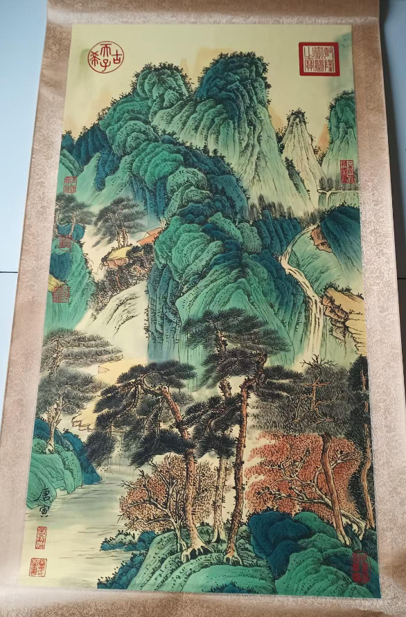 唐寅《云溪石壁》-嘉诚艺术