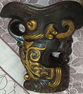 描金象首觥-嘉诚艺术