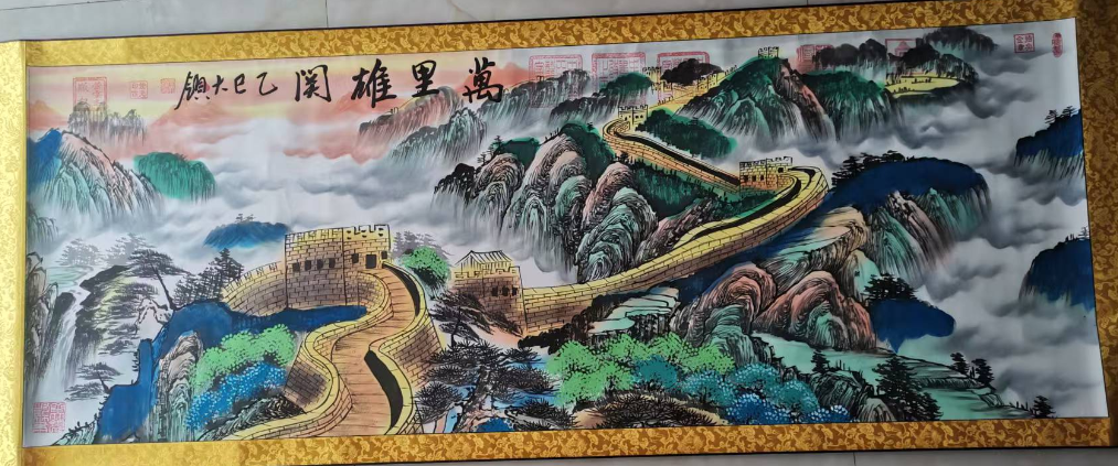 齐大领《万里雄风》-嘉诚艺术