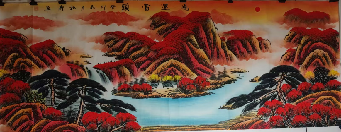 曾松涛《鸿运当头》-嘉诚艺术