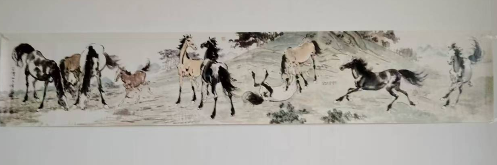 徐悲鸿《十骏图》钞券版-嘉诚艺术
