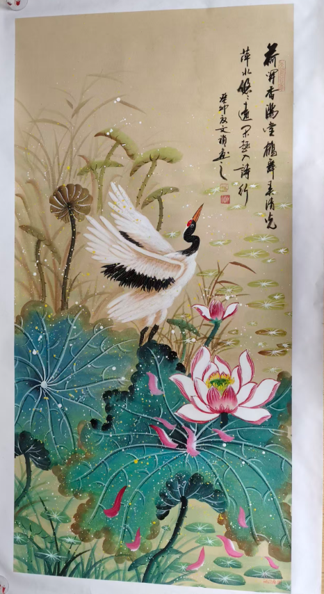 马文祯《花鸟图》-嘉诚艺术