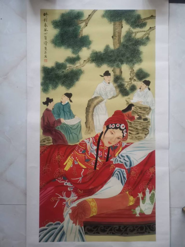 图片[1]-诸葛丽萍《人物图》-嘉诚艺术