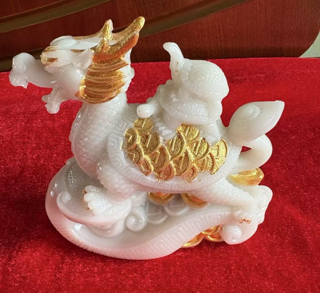 图片[1]-和田玉《辈辈富贵》摆件-嘉诚艺术