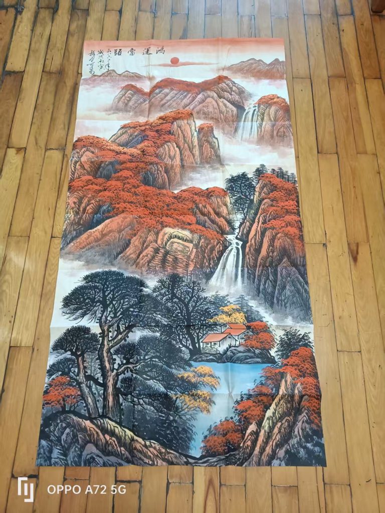 图片[1]-李可染《鸿运当头》-嘉诚艺术
