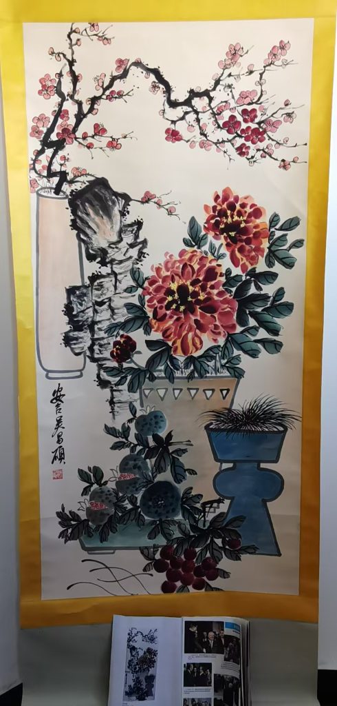 图片[1]-吴昌硕《清供图》-嘉诚艺术
