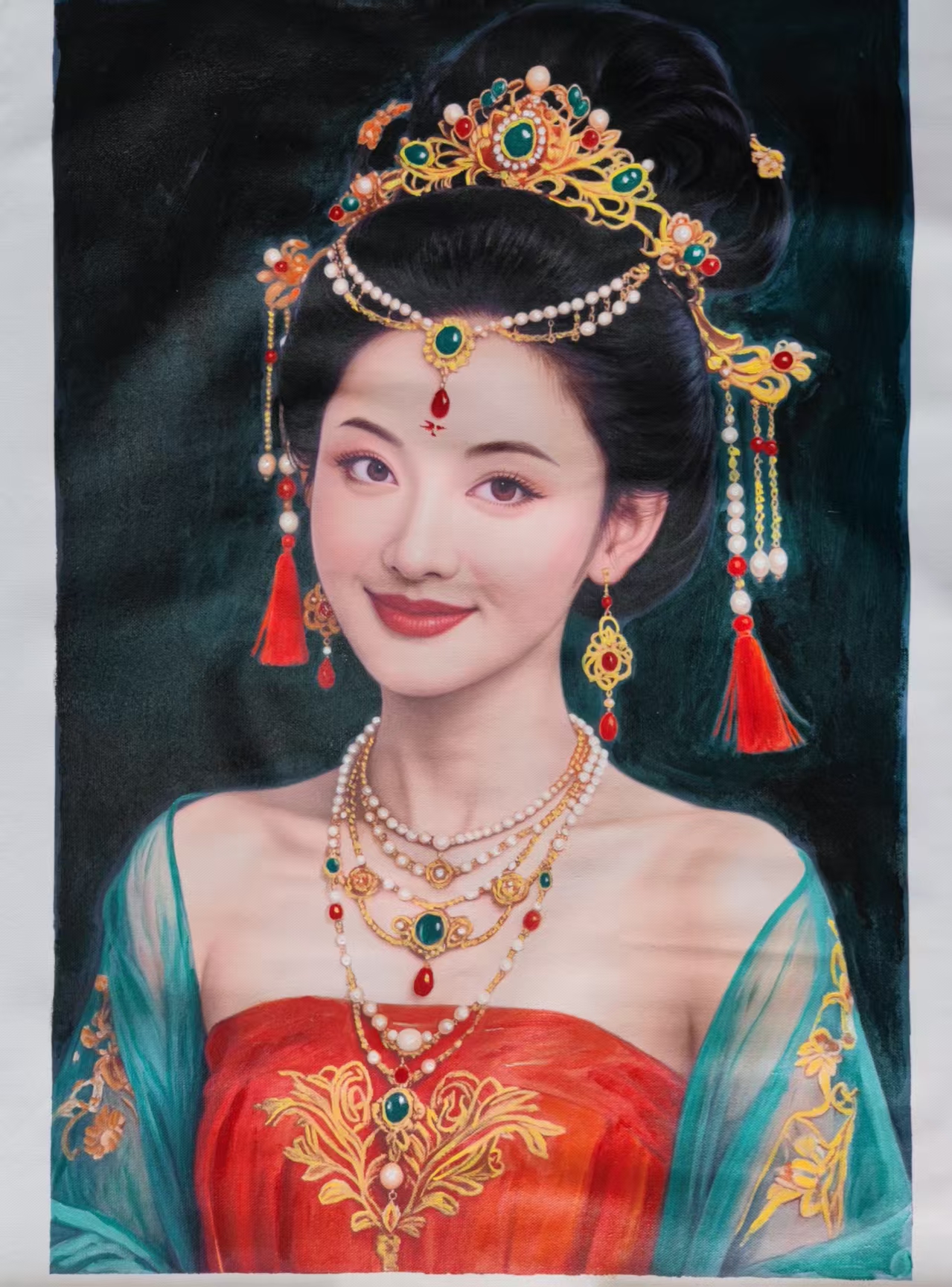 日新《美女图》-嘉诚艺术