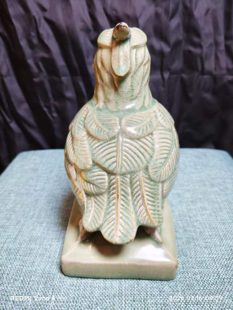 图片[2]-汝窑《天青釉大雕》-嘉诚艺术