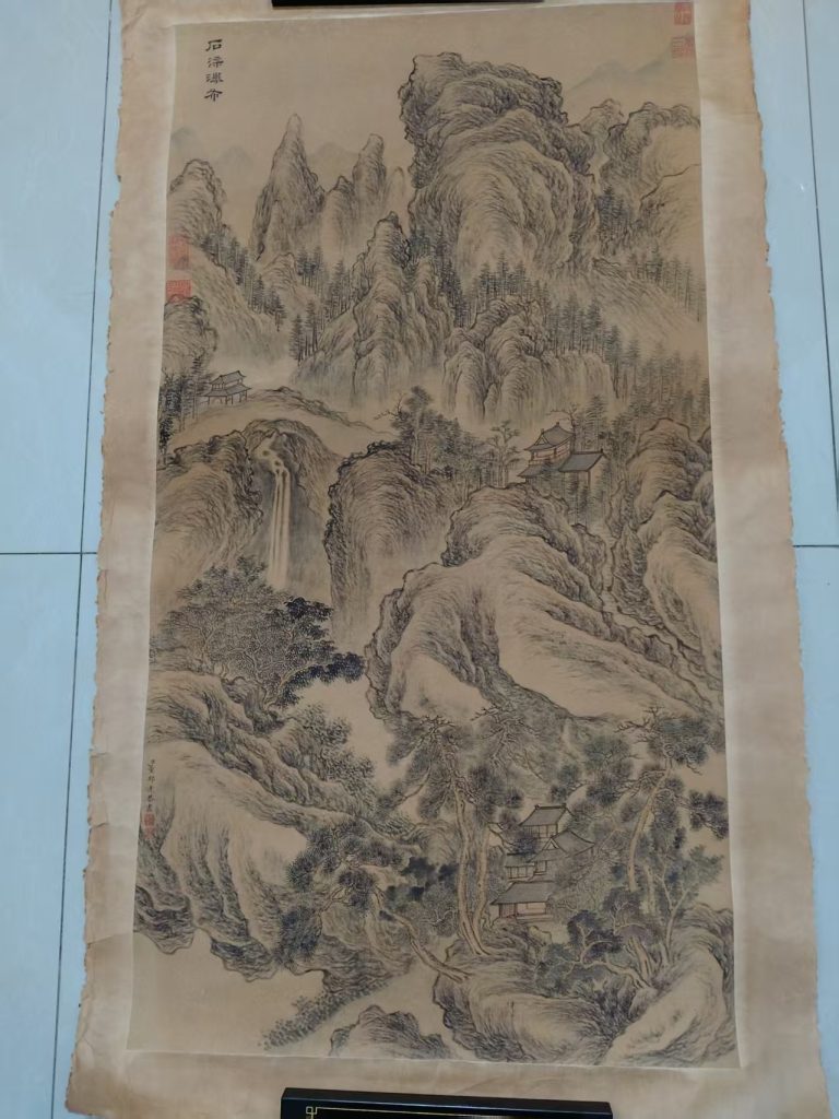 图片[1]-董邦达《山水图》-嘉诚艺术