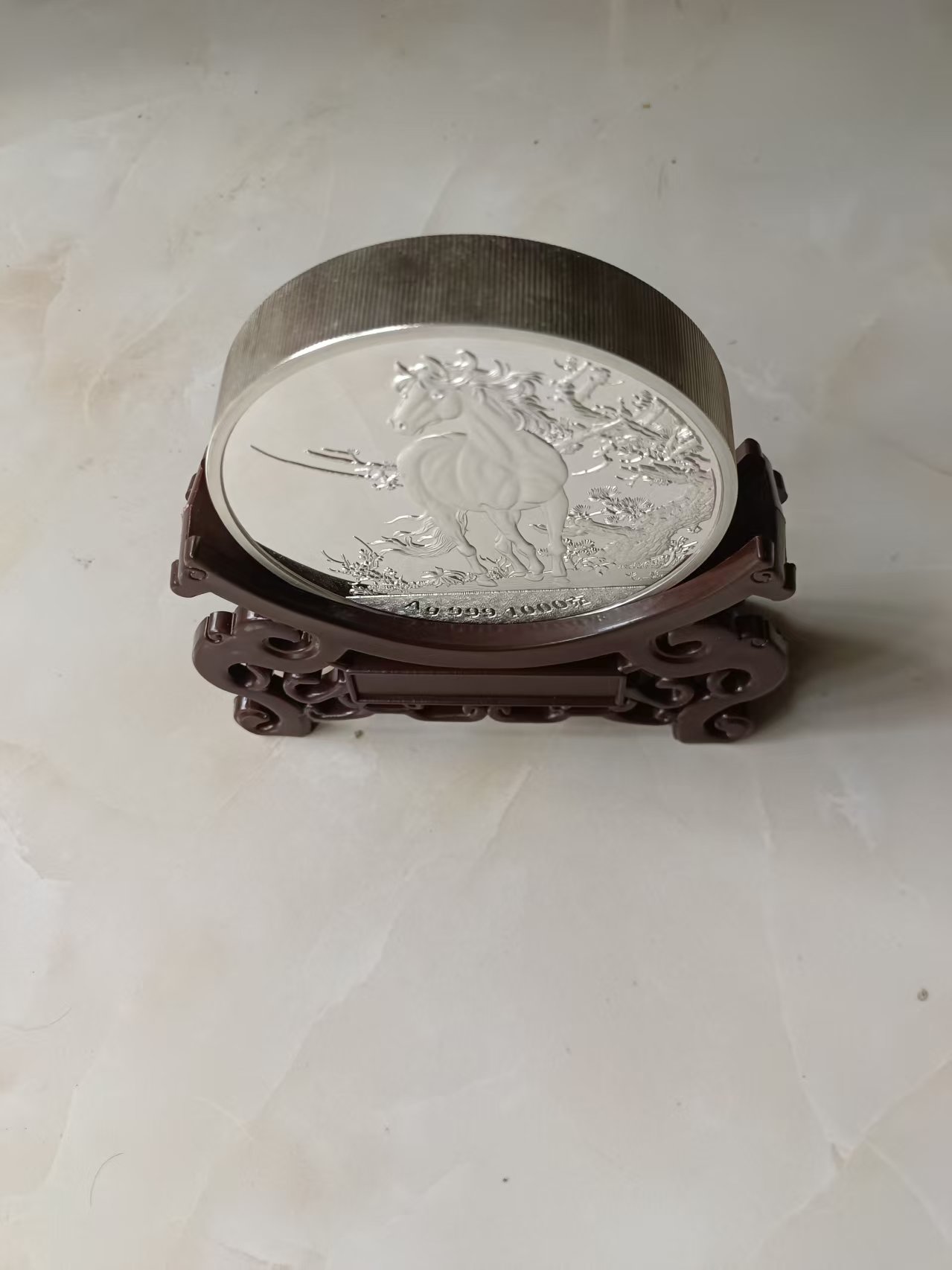 甲午马年纪念银章-嘉诚艺术