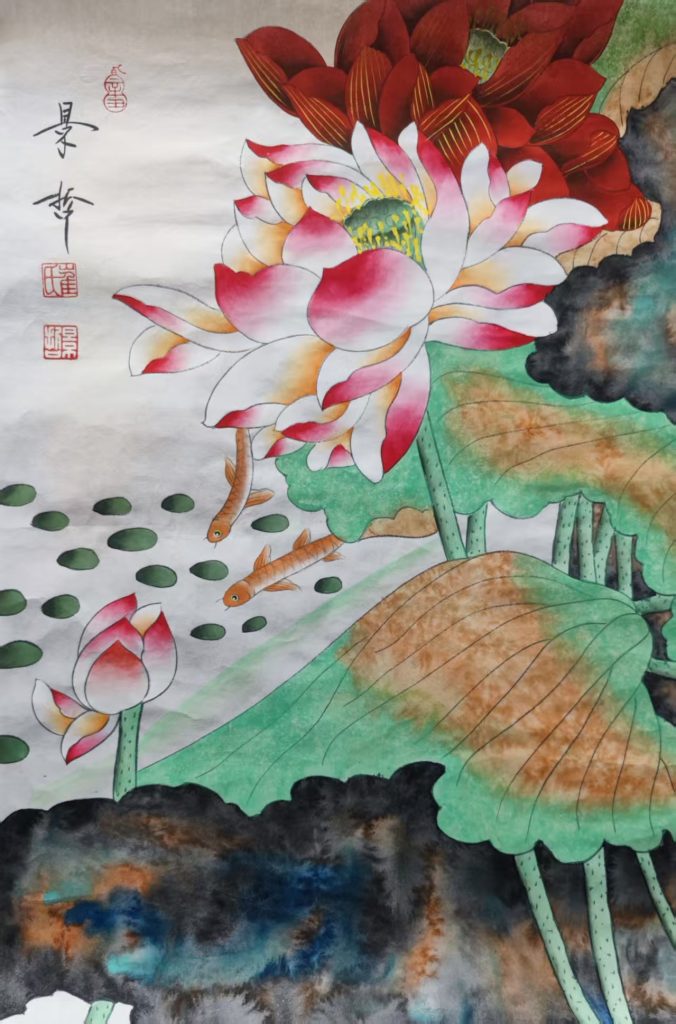 图片[1]-崔景哲《荷花》-嘉诚艺术