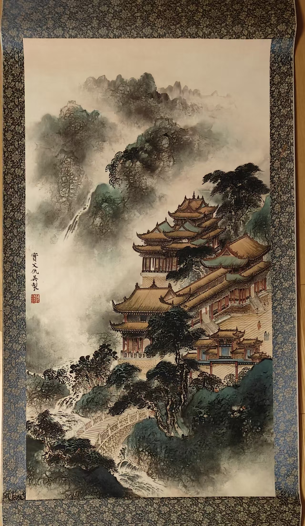 仇英《仙阁》-嘉诚艺术