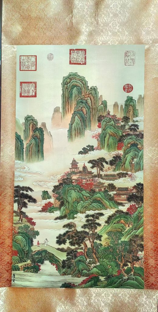 图片[1]-唐寅《人间仙境》-嘉诚艺术