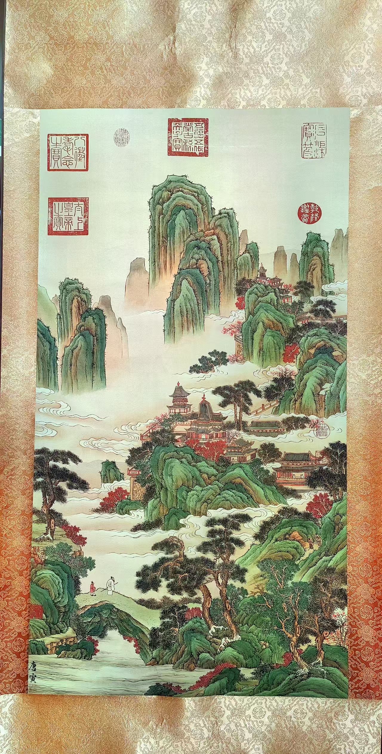 唐寅《人间仙境》-嘉诚艺术