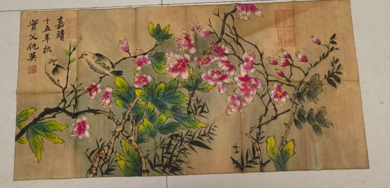 仇英《花鸟图》-嘉诚艺术