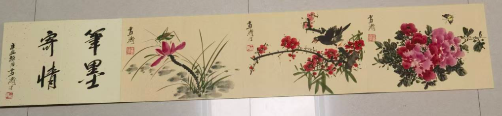 王雪涛《鸟语花香册页》