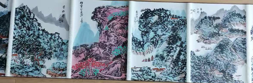 郭林山《宾墨千秋-诗画长卷》