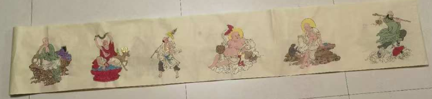 图片[2]-张大千《十八罗汉》长卷-嘉诚艺术