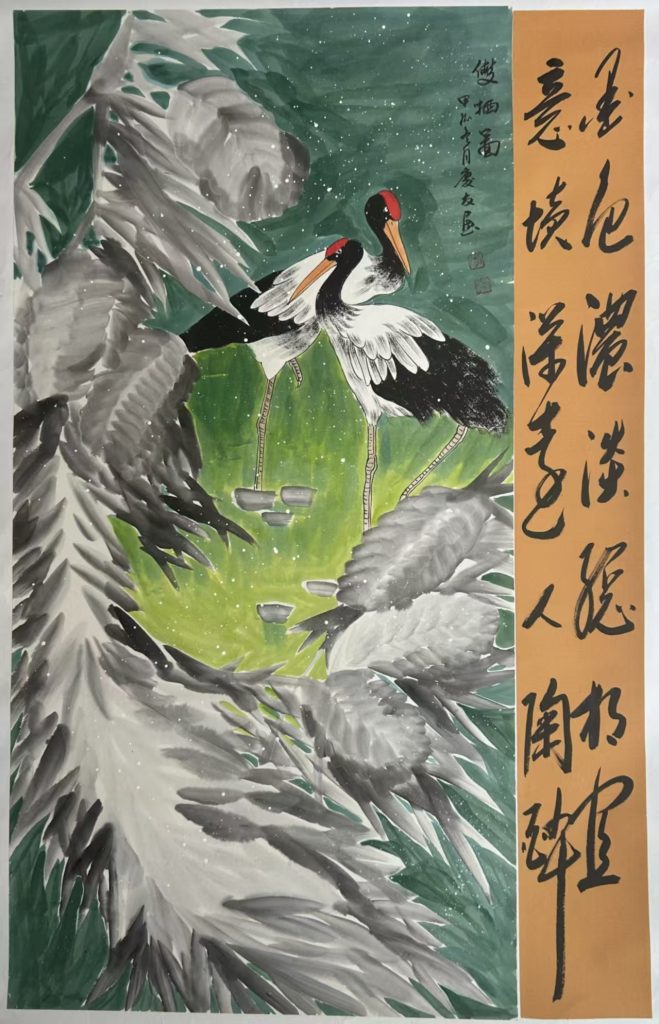 李庆友《双栖图》-嘉诚艺术