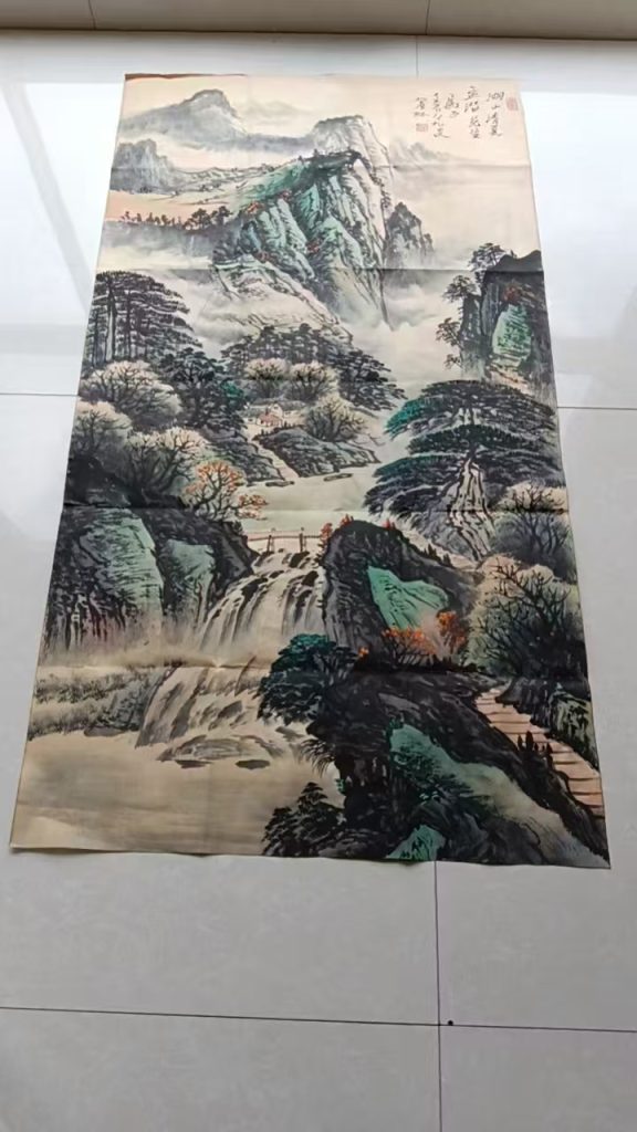 图片[1]-黄宾虹《湖山清夏》-嘉诚艺术