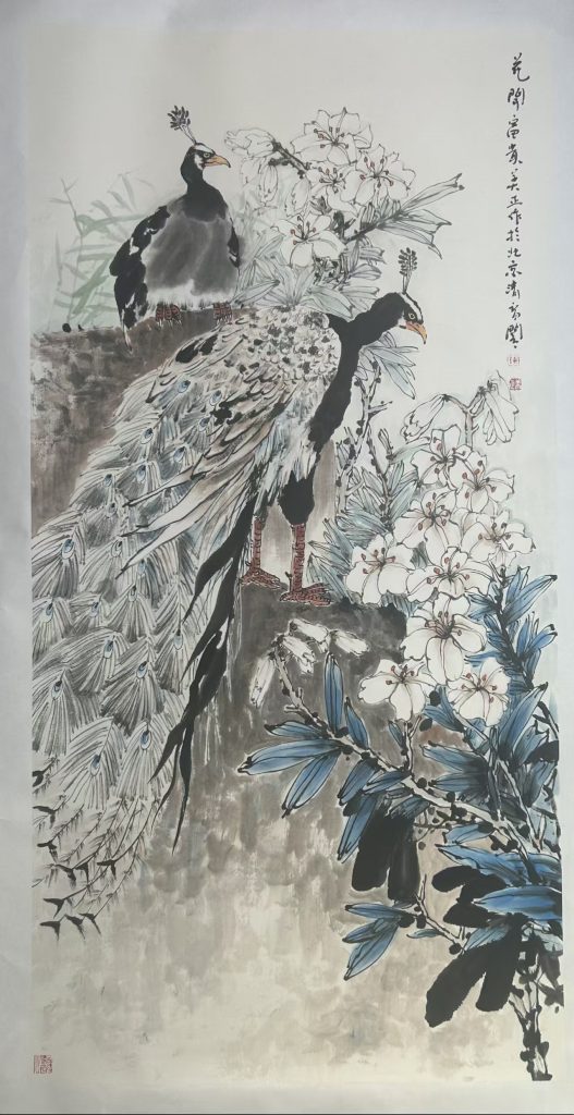 图片[1]-陈美正《花开富贵》-嘉诚艺术