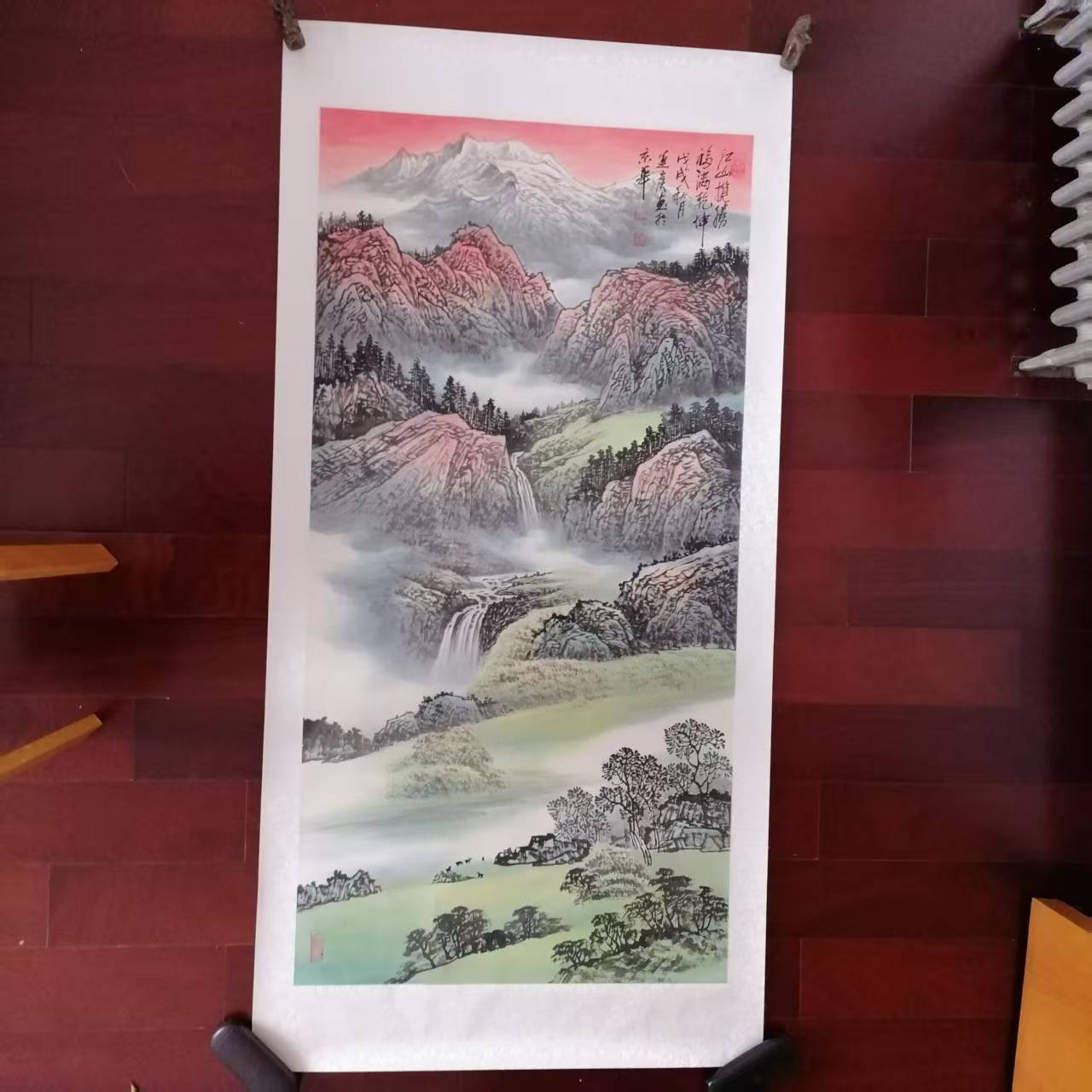 吴运广《江山揽胜 》-嘉诚艺术
