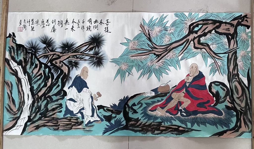 图片[1]-范扬《菩提树下》-嘉诚艺术