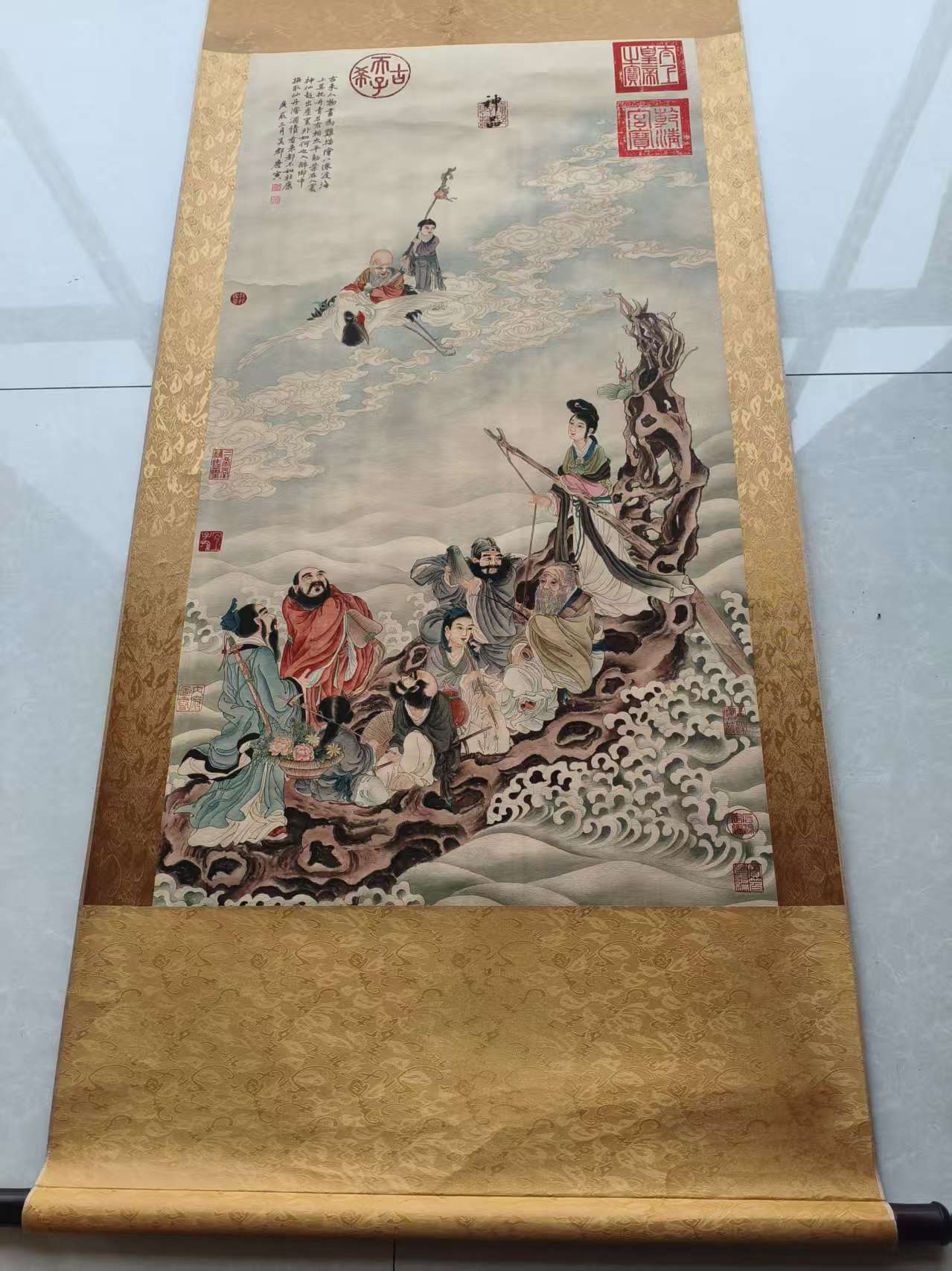 唐寅《八仙过海》-嘉诚艺术