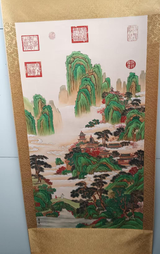 唐寅《人间仙境》-嘉诚艺术