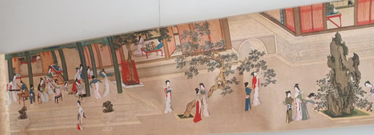 仇英《汉宫春晓图》
