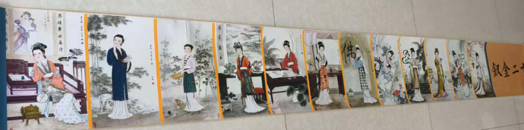 图片[1]-唐寅《十二金钗图》-嘉诚艺术