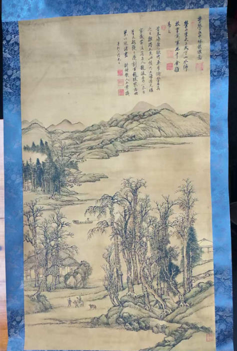王翚《山水图》-嘉诚艺术