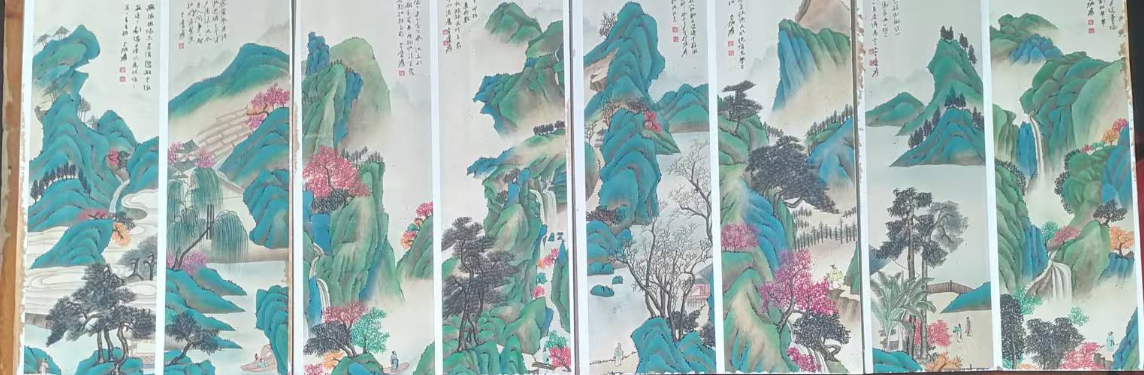 张大千《山水图》合集-嘉诚艺术
