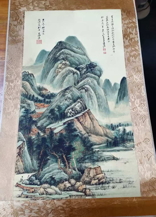 张大千《山水图》-嘉诚艺术